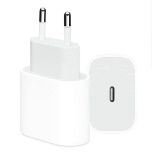 USB-C Fast Charging Adapter White for Apple Phones